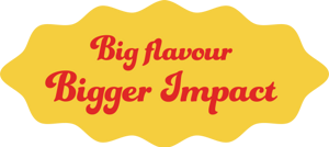 Big Flavour, Bigger Impact logo