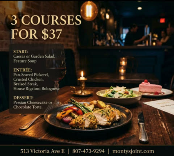 Blog post: Elevating the Weeknight: The Best 3-Course Prix Fixe in Thunder Bay